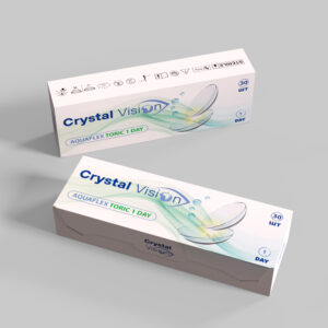 Crystal Vision AquaFlex Toric 1 Day 30шт.