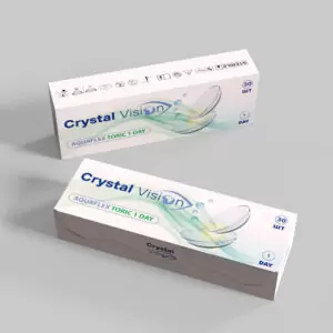 Crystal Vision AquaFlex Toric 1 Day 30шт.