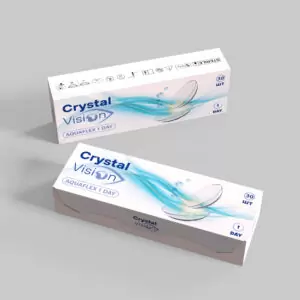 Контактные линзы Crystal Vision AquaFlex 1 Day 30 шт.